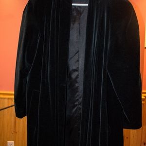 Vintage De Ball Portrait Black Velvet style Jacket